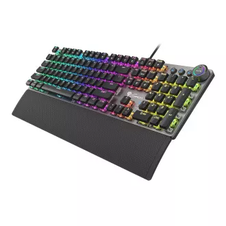 Genesis herná mechanická klávesnica THOR 380/RGB/Outemu Blue/Drôtová USB/US layout/Čierna Genesis herná mechanická klávesnica THOR 380/RGB/Outemu Blue/Drôtová USB/US layout/Čierna