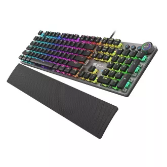 Genesis herná mechanická klávesnica THOR 380/RGB/Outemu Blue/Drôtová USB/US layout/Čierna Genesis herná mechanická klávesnica THOR 380/RGB/Outemu Blue/Drôtová USB/US layout/Čierna
