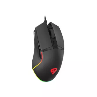 Genesis herná optická myš KRYPTON 220/RGB/6400 DPI/Herná/Optická/6 000 DPI/Drôtová USB/Čierna