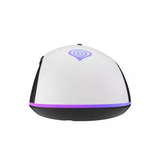 Genesis herná optická myš KRYPTON 290/RGB/6400 DPI/Herná/Optická/Drôtová USB/Biela