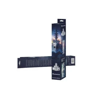Herná podložka pod myš Genesis CARBON 500 WORLD of WARSHIPS ARMADA, MAXI 90x45cm Herná podložka pod myš Genesis CARBON 500 WORLD of WARSHIPS ARMADA, MAXI 90x45cm