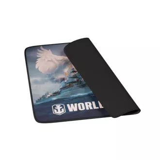 Herná podložka pod myš Genesis CARBON 500 WORLD of WARSHIPS, M 30x25cm Herná podložka pod myš Genesis CARBON 500 WORLD of WARSHIPS, M 30x25cm