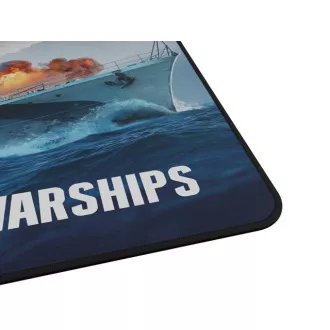 Herná podložka pod myš Genesis CARBON 500 WORLD of WARSHIPS, M 30x25cm Herná podložka pod myš Genesis CARBON 500 WORLD of WARSHIPS, M 30x25cm