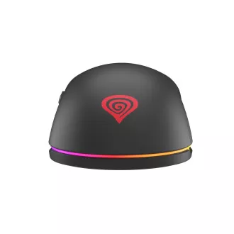 Genesis herná optická myš KRYPTON 750/RGB/8000 DPI/Herná/Optická/8 000 DPI/Drôtová USB/Čierna