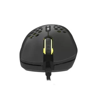 Genesis herná optická myš KRYPTON 555/RGB/8000 DPI/Herná/Optická/8 000 DPI/Drôtová USB/Čierna