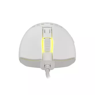 Genesis herná optická myš KRYPTON 750/RGB/8000 DPI/Herná/Optická/8 000 DPI/Drôtová USB/Biela