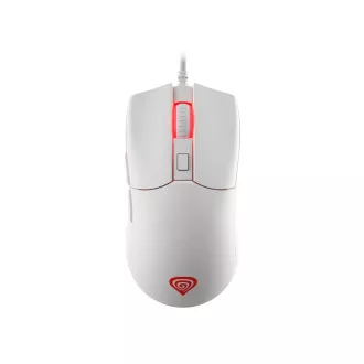 Genesis herná optická myš KRYPTON 750/RGB/8000 DPI/Herná/Optická/8 000 DPI/Drôtová USB/Biela