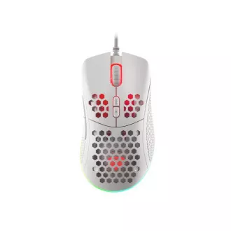 Genesis herná optická myš KRYPTON 555/Herná/Optická/8 000 DPI/Drôtová USB/Biela Genesis herná optická myš KRYPTON 555/Herná/Optická/8 000 DPI/Drôtová USB/Biela