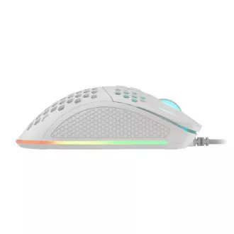 Genesis herná optická myš KRYPTON 555/Herná/Optická/8 000 DPI/Drôtová USB/Biela Genesis herná optická myš KRYPTON 555/Herná/Optická/8 000 DPI/Drôtová USB/Biela
