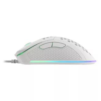 Genesis herná optická myš KRYPTON 555/Herná/Optická/8 000 DPI/Drôtová USB/Biela Genesis herná optická myš KRYPTON 555/Herná/Optická/8 000 DPI/Drôtová USB/Biela