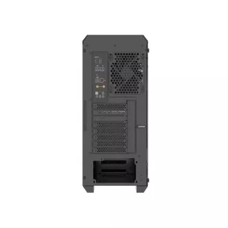 Počítačová skriňa Genesis IRID 505F/Midi Tower/Transpar./Čierna