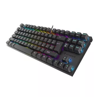 Genesis herná mechanická klávesnica THOR 303/TKL/RGB/Outemu Red/Drôtová USB/SK-SK layout/Čierna
