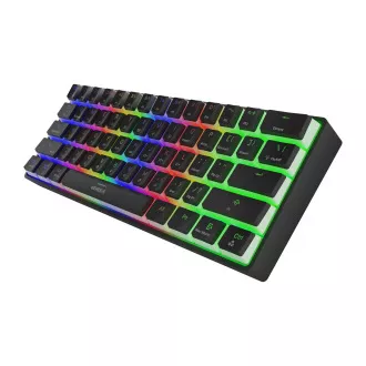 Genesis herná klávesnica THOR 660/RGB/Gateron Brown/Bezdrôtová USB + Bluetooth/US layout/Čierna Genesis herná klávesnica THOR 660/RGB/Gateron Brown/Bezdrôtová USB + Bluetooth/US layout/Čierna