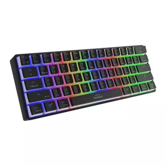 Genesis herná klávesnica THOR 660/RGB/Gateron Brown/Bezdrôtová USB + Bluetooth/US layout/Čierna Genesis herná klávesnica THOR 660/RGB/Gateron Brown/Bezdrôtová USB + Bluetooth/US layout/Čierna