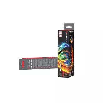 Genesis herná podložka pod myš CARBON 500 M FIRE G2 300x250 mm