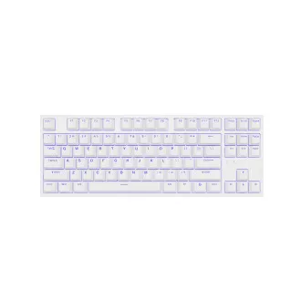 Genesis herná mechanická klávesnica THOR 404/RGB/Gateron Yellow Pro/Drôtová USB/US layout/Biela