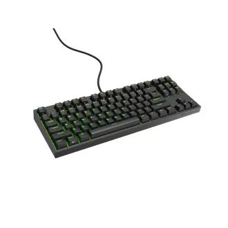 Genesis herná mechanická klávesnica THOR 404/RGB/Gateron Yellow Pro/Drôtová USB/US layout/Čierna Genesis herná mechanická klávesnica THOR 404/RGB/Gateron Yellow Pro/Drôtová USB/US layout/Čierna
