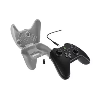 Drôtový gamepad Genesis MANGAN 300, pre PC/Switch/Mobil, čierny