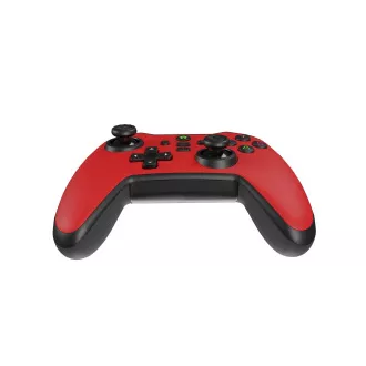 Drôtový gamepad Genesis MANGAN 300, pre PC/Switch/Mobil, červený
