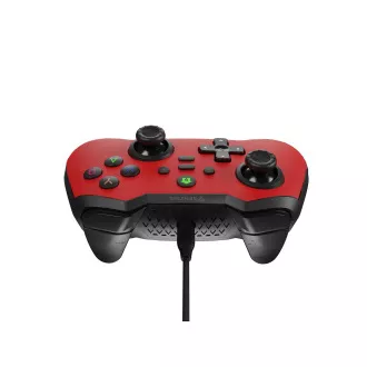 Drôtový gamepad Genesis MANGAN 300, pre PC/Switch/Mobil, červený