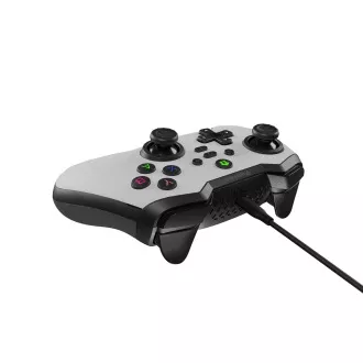 Drôtový gamepad Genesis MANGAN 300, pre PC/Switch/Mobil, biely