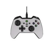 Drôtový gamepad Genesis MANGAN 300, pre PC/Switch/Mobil, biely