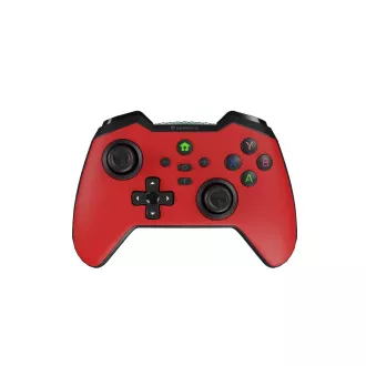 Bezdrôtový gamepad Genesis MANGAN 400 pre PC/Switch/Mobil, červený