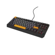 Genesis herná klávesnica THOR 230/TKL/RGB/Outemu Red/Drôtová USB/US layout/Anchor Negative Šedá