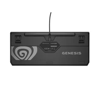 Genesis herná klávesnica THOR 230/TKL/RGB/Outemu Red/Drôtová USB/US layout/Anchor Positive Šedá