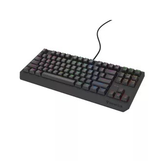 Genesis herná bezdrôtová klávesnica THOR 230 Lite/Drôtová USB/US layout/Čierna