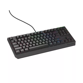Genesis herná bezdrôtová klávesnica THOR 230 Lite/Drôtová USB/US layout/Čierna
