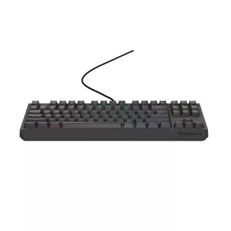 Genesis herná bezdrôtová klávesnica THOR 230 Lite/Drôtová USB/US layout/Čierna