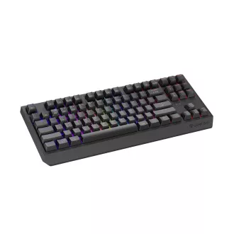 GENESIS herná klávesnica THOR 230/TKL/RGB/Outemu Panda/Bezdrôtová USB + Bluetooth/US layout/Čierna