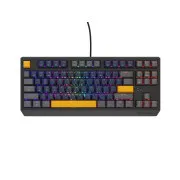 GENESIS herná klávesnica THOR 230/TKL/RGB/Outemu Panda/Drôtová USB/US layout/Naval Blue Positive