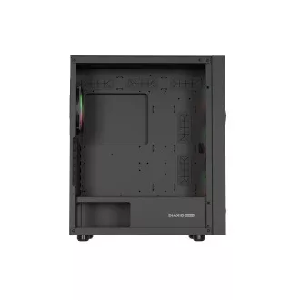Počítačová skriňa Genesis DIAXID 605 ARGB/Midi Tower/Transpar./Čierna
