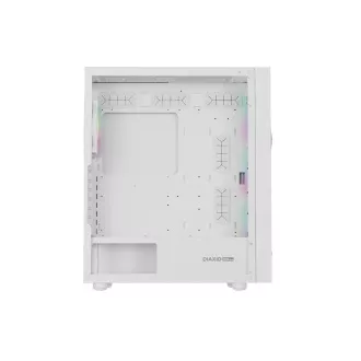 Počítačová skriňa Genesis DIAXID 605 ARGB/Midi Tower/Transpar./Biela