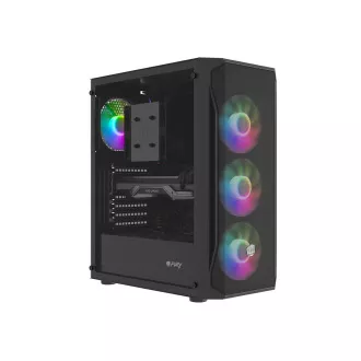 PC skriňa Fury SHOBO/Midi Tower/Transpar./Čierna