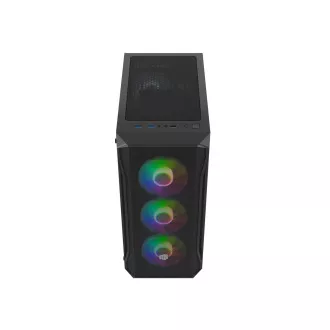 PC skriňa Fury SHOBO/Midi Tower/Transpar./Čierna