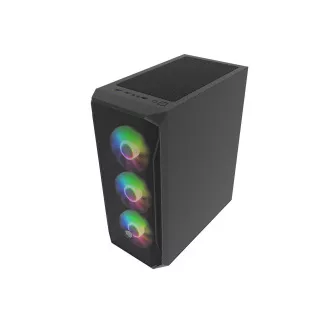 PC skriňa Fury SHOBO/Midi Tower/Transpar./Čierna