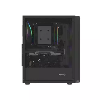 PC skriňa Fury SHOBO/Midi Tower/Transpar./Čierna