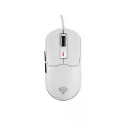 Genesis herná myš KRYPTON 660/Herná/Optická/12 000 DPI/Drôtové USB-A/Biela