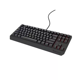 Herná klávesnica Genesis THOR 230/TKL/RGB/Outemu Red/Drôtové USB-A/SK-SK layout/Čierna