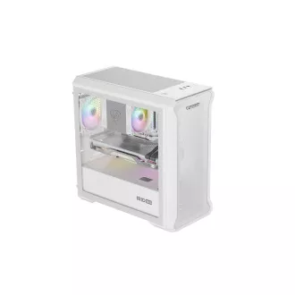 Počítačová skriňa Genesis IRID 503 ARGB LITE/Mini Tower/Transpar./Biela Počítačová skriňa Genesis IRID 503 ARGB LITE/Mini Tower/Transpar./Biela