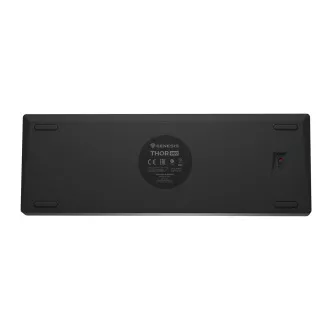 Genesis herná klávesnica THOR 660 G2/Gateron Brown/USB+BT/US layout/Čierna