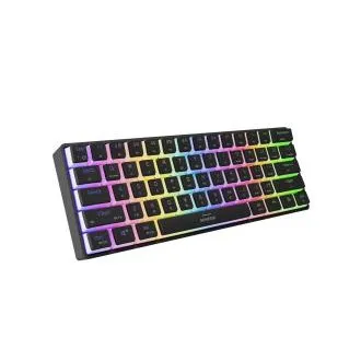 Genesis herná klávesnica THOR 660 G2/Gateron Brown/USB+BT/US layout/Čierna Genesis herná klávesnica THOR 660 G2/Gateron Brown/USB+BT/US layout/Čierna