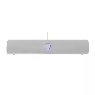Genesis herný soundbar HELIUM 312BT/Biela/Stereo/10W Genesis herný soundbar HELIUM 312BT/Biela/Stereo/10W