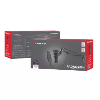 Streamovací mikrofón Genesis RADIUM 400 G2, USB