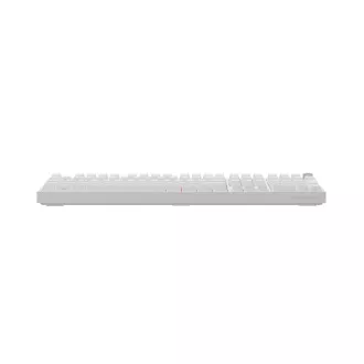 Herná mechanická klávesnica Genesis THOR 404/RGB/Gateron Yellow Pro/Drôtové USB-A/US layout/Biela