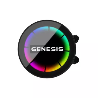 Vodné chladenie Genesis HYDRIA 360, ARGB, čierne