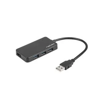 Natec Moth rozbočovač 4x USB 3.0 HUB Natec Moth rozbočovač 4x USB 3.0 HUB
